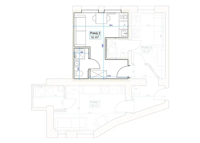 شقة Lazarz Mini بوزنان